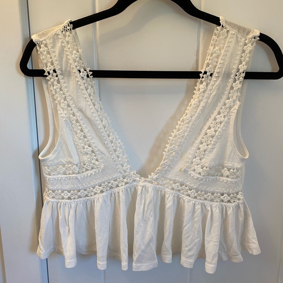 Urban Outfitters Tops - UO White Lace Tank